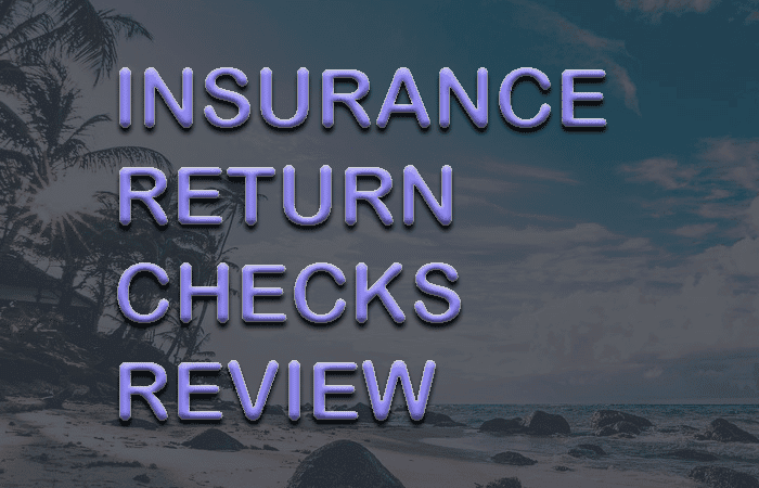 Can You Make Money With Insurance Return Checks?