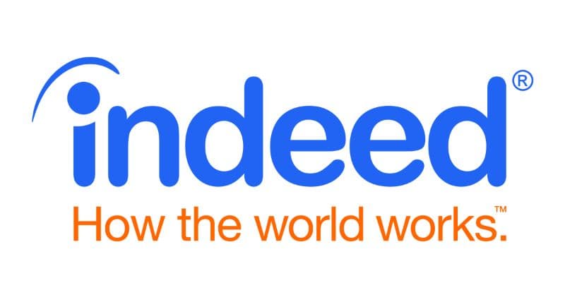 Indeed logo and tagline